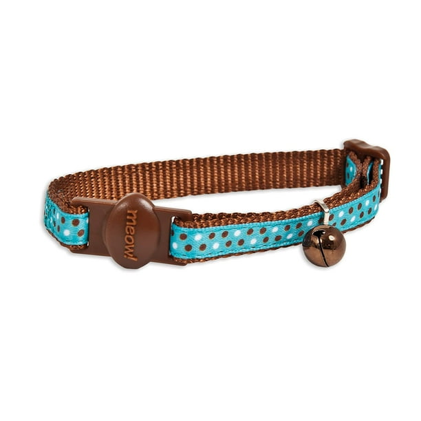 Petmate Cat Glow Collar Delicious Brown 3//8 x 8-12